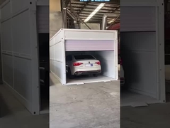 छोटी शिपिंग परिवर्तित शिपिंग कंटेनर पूर्वनिर्मित घर