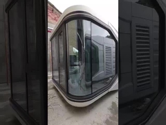 अग्निरोधक कैप्सूल पूर्वनिर्मित ग्लैम्पिंग पॉड्स घर 29.6m2