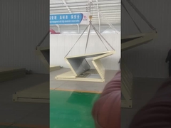 पर्यावरण के अनुकूल छोटे फोल्डिंग हाउस कारवां कंटेनर मौसम प्रतिरोधी