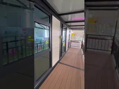 ओडीएम फ्लैट पैक फोल्डिंग हाउस विस्तार कंटेनर घर