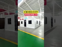 ईपीएस सैंडविच पैनल दीवार के साथ 56 वर्ग मीटर मंजिल क्षेत्र 30FT विस्तार योग्य कंटेनर हाउस