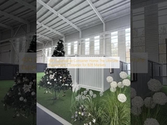 40 फीट विस्तार योग्य कंटेनर होम बी2बी बाजारों के लिए अंतिम विस्तार योग्य कंटेनर