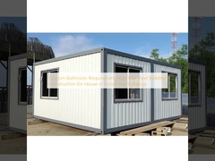 कस्टम बाथरूम की आवश्यकता उच्च वृद्धि वाले इस्पात भवन शहरी ऊंचाई वाले भवनों में घर के लिए निर्माण