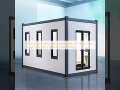 व्यवहारिक विस्तार योग्य पूर्वनिर्मित घर, 18.5 वर्ग मीटर के घर और कस्टम बाथरूम की आवश्यकता के साथ