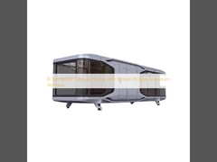 8 टन स्पेस कैप्सूल हाउस विथ ब्रोकन ब्रिज एल्यूमिनियम विंडो