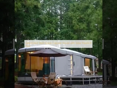 सौर पैनलों के साथ जस्ती इस्पात अंतरिक्ष कैप्सूल हाउस 8 टन