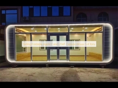 स्लाइडिंग फोल्डेबल एप्पल केबिन 20㎡ कैप्सूल हाउस 5.4 टन