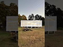 5900*6300*2480 मिमी के विस्तारित आकार और 2200 मिमी के फोल्ड आकार के साथ किफायती 40 फीट विस्तार योग्य कंटेनर घर