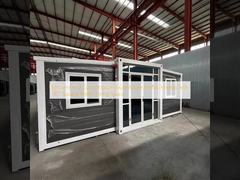 आधुनिक और अनुकूलन योग्य विस्तार योग्य पूर्वनिर्मित घर, 18.5 वर्ग मीटर रहने की जगह के साथ