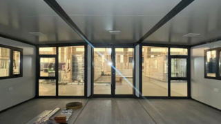 फोल्डेबल 20 फीट कंटेनर होम आसान सेटअप