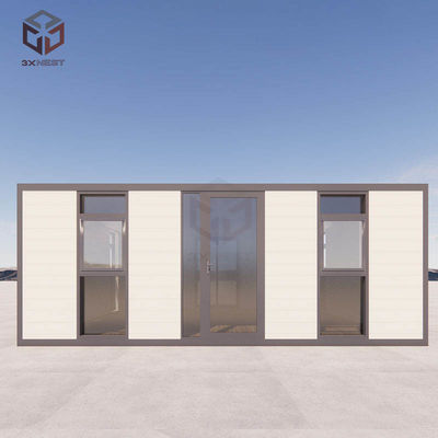 खरीदें 40 फीट फ्लैट पैक फोल्डिंग हाउस विस्तार योग्य प्रीफैब मिनी होम 72 वर्ग मीटर online manufacture