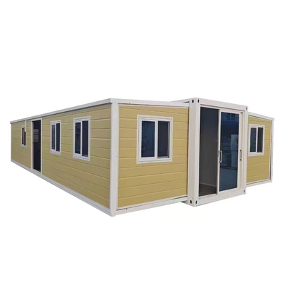 खरीदें White Expandable Prefab Homes with Customizable Size and Steel Construction online manufacture