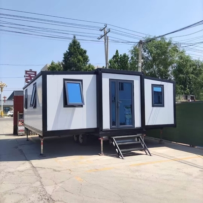 खरीदें सीई/यूएल विद्युत प्रणाली और 8 तीव्रता के भूकंप प्रतिरोध के साथ 50 मिमी प्रीफैब फोल्डिंग हाउस online manufacture