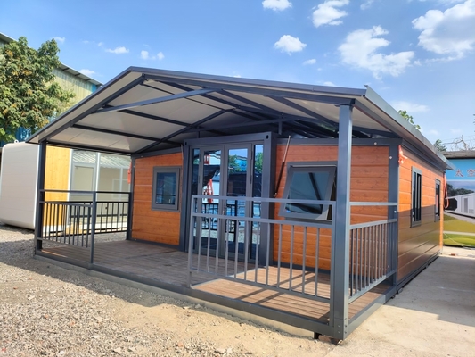 खरीदें 40ft Expandable Container Home with 2200mm Fold Size 5900x6300x2480mm Extended Size and Accessories Included online manufacture