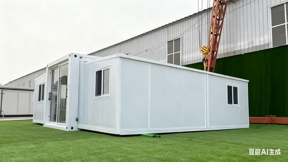खरीदें Foldable 20ft Container with L5900*W2200*H2480mm Folding Size, 0.60KN/M² Wind Resistance and 2.0mm Top Beam Bending Parts ऑनलाइन निर्माण