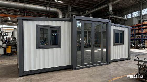 खरीदें Customizable Luxury Foldable 20ft Container with 2.0mm Top Beam and 0.60KN/M² Wind Resistance ऑनलाइन निर्माण