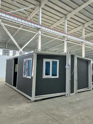 खरीदें 12KW Power Consumption Expandable Prefab Homes with 27.5 Square Meters Floor Area and Lightweight 1.95 Tons Design ऑनलाइन निर्माण