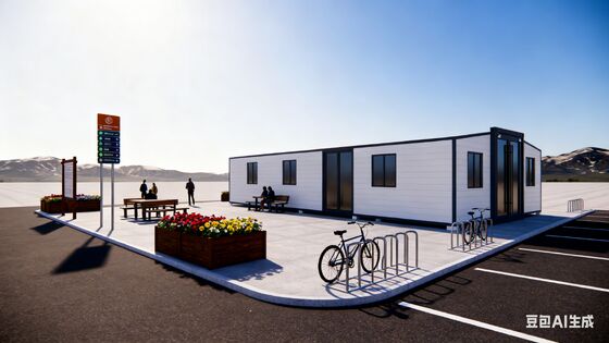 खरीदें 40ft Expandable Container Home with Dry And Wet Separation Bathroom Customized Wiring Solutions and Steel Single Door ऑनलाइन निर्माण