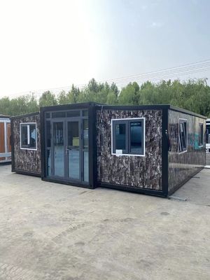 सुविधाजनक 40 फीट निर्मित घर इकाइयों के साथ तैयार-टू-प्लम्बरिंग और छत