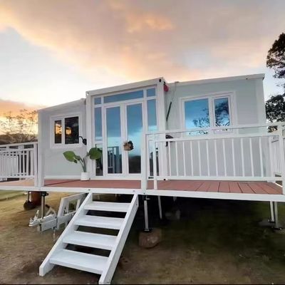 सीई/यूएल विद्युत प्रणाली के साथ 20 फीट/40 फीट प्रीफैब फोल्डिंग हाउस