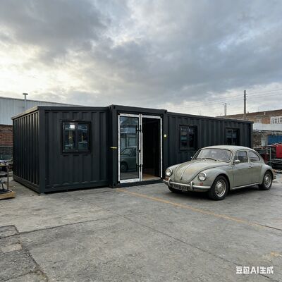 अपार्टमेंट होटल होम ऑफिस के लिए अनुकूलन योग्य लेआउट के साथ थर्मल और ध्वनि इन्सुलेशन फोल्डेबल 20 फीट कंटेनर